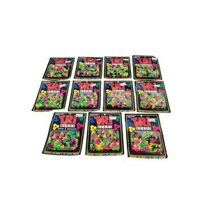 Westrim Crafts Tri Beads Bracelet Kits – Neon Multicolor, Lot of 11, NOS